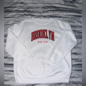 Shein Womens Brooklyn NY Sweatshirt